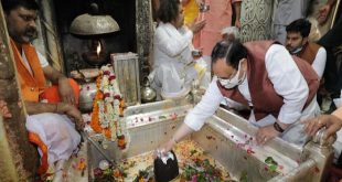 Varanasi News - JP Nadda Enjoyed Banarasi Kachori and Jalebi after Puja at Kalabhairav Temple in Varanasi_Pic Credit Google