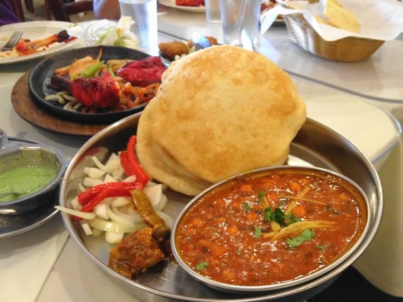Best Street Foods In Lucknow Chole-Bhature-Pic Credit By Google