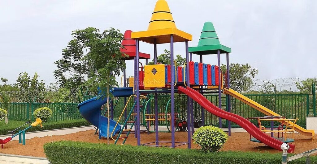 Children Play Area Manyawar Shri Kanshiram Ji Green Eco Garden Lucknow_Pic Credit Google