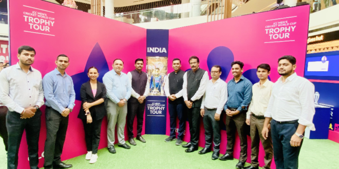 LuLu Mall Lucknow: LuLu Mall Becomes the First Mall in India to Host the 2023 ICC World Cup Trophy Tour