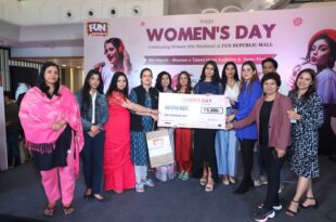 Women showcased their talent, enjoyed and won many prizes at Fun Republic Mall
